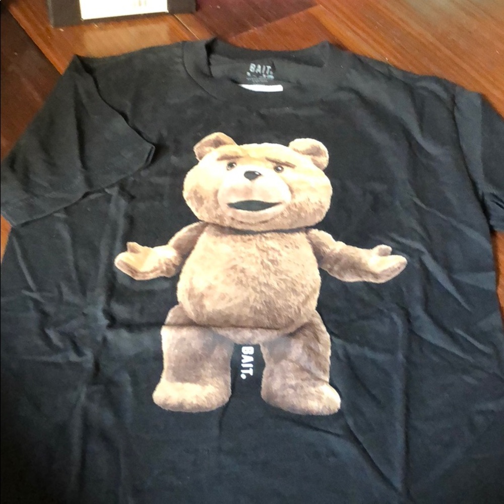 Bait Ted shirt small Black with tags